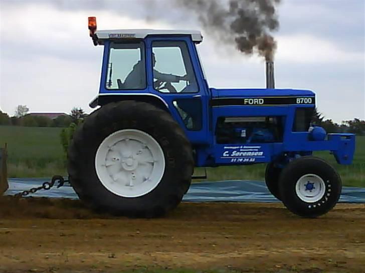 Traktortræk i Borris til Dalager marked billede 14