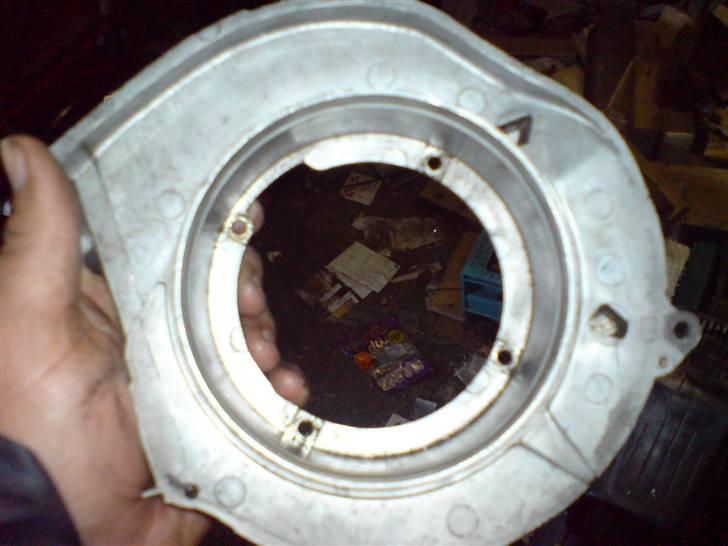 Renovering af puch motor. - 2 gear automatic handikap. - Blæserskjoldet. Flot, og uden skader. billede 13