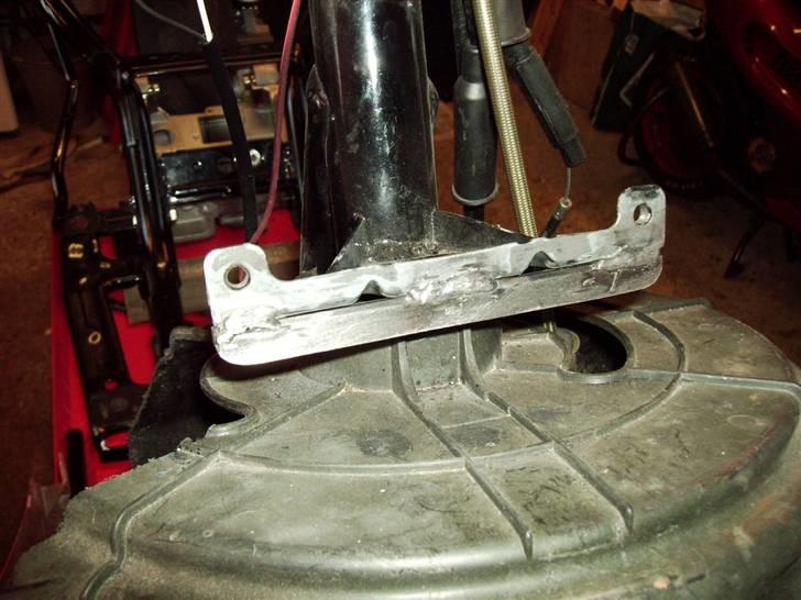 Hurtigdrengen - En forstærkning af stellet var nødvendig, da det er stedet hvor skjoldene sidder fast i tilfælde af styrt. billede 45