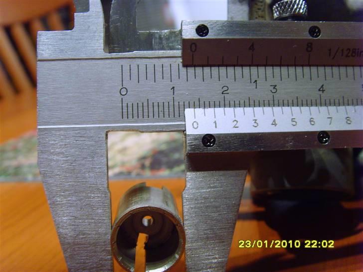 NoobiiTo's 45'kmt Fz50, Opbygning med originale registerings papir ! NYE DELE !! - Et 14 mm gasspjæld fra Suzuki DM50, en test jeg laver for at bevise min karburator er 14 mm. billede 20