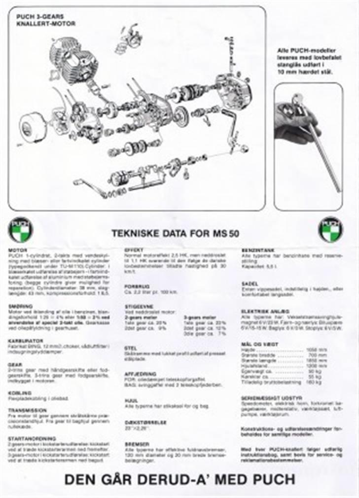 Samlevejledning af motor - Hjælp til samling af puch monza grandprix mootor billede 8