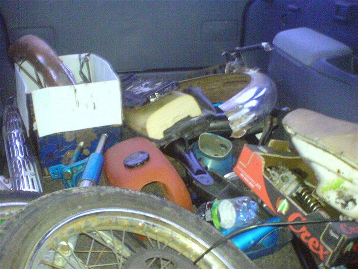 Honda CD 50 Fra start til slut - I bilen på vej hjem billede 1