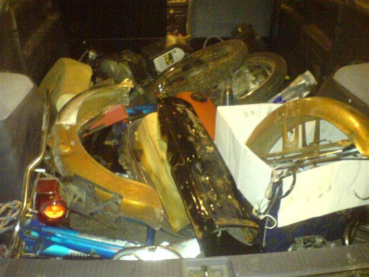 Honda CD 50 Fra start til slut - I bilen på vej hjem billede 2