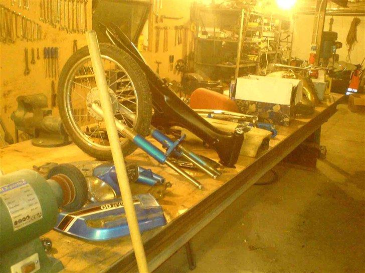 Honda CD 50 Fra start til slut - Diverse dele, der er lidt og gå igang med billede 17