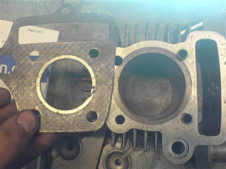 Honda CD 50 Fra start til slut - 39 mm pakning og 52'er cylinderen billede 37