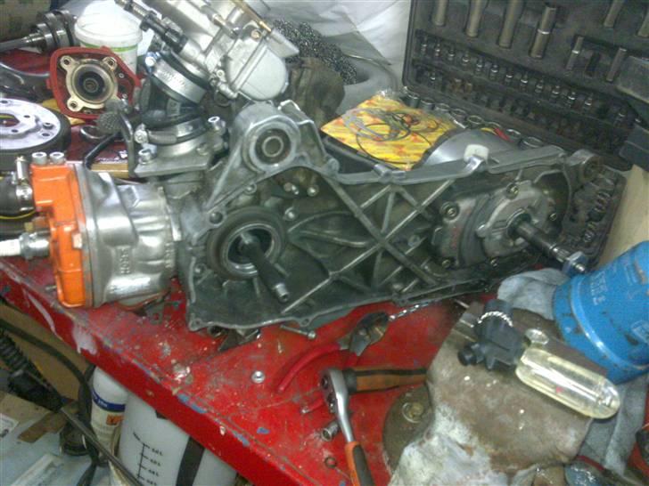 Aprilla sonic lc hebo manston - Blokken blev samlet med ny krumtap og nylon lejer :) billede 12