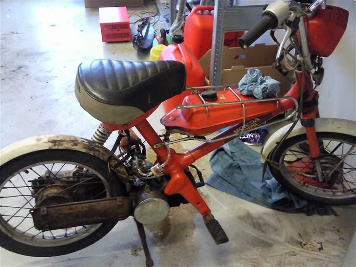 Honda Express - Da jeg var ude og se den første gang. der skal laves en del . . . billede 1