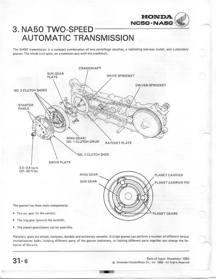 Honda Express - DATABLAD: billede 25