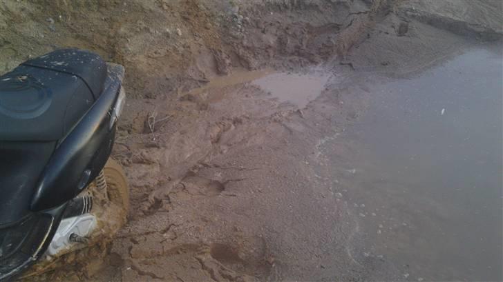 Tur i Stjær grusgrav. STALKER SAD FAST I MUDDER  :'( billede 3