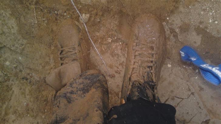 Tur i Stjær grusgrav. STALKER SAD FAST I MUDDER  :'( billede 4