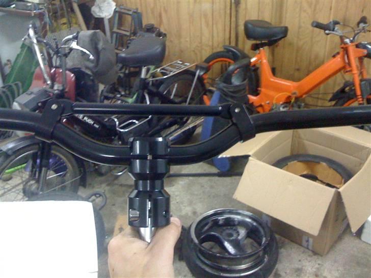 Gilera Stalker  - Scooter-shoppens sorte Bartstyr og Frempind :)! billede 9