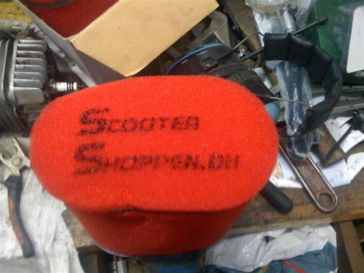 Gilera Stalker  - Scooter-shoppens kopi af Stage 6's Dubble layer oval rødt :) billede 13