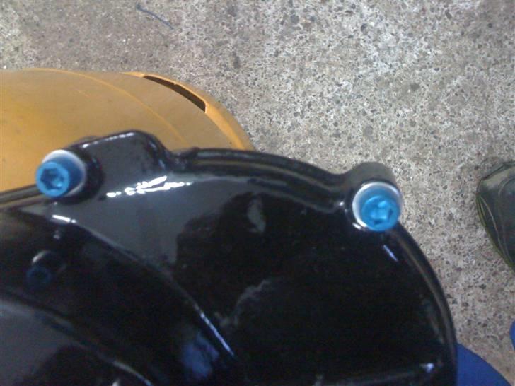 Gilera Stalker  - Jeg elsker de blå skruer! :) De matcher mega godt til det sorte kickstarterskjold. billede 14