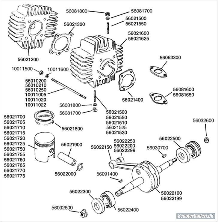 Puch motordiagrammer og årgangstabel - Puch maxi billede 12