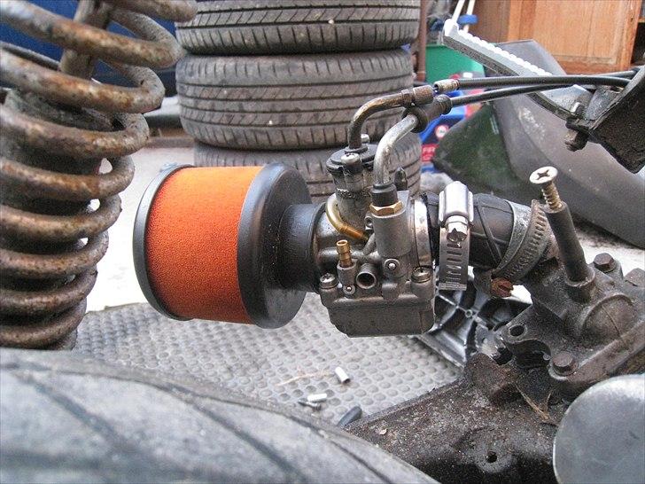 Scooter-projekt - LIGE SAT 21MM ARRECHE KARBU PÅ MED SKUMFILTER billede 11