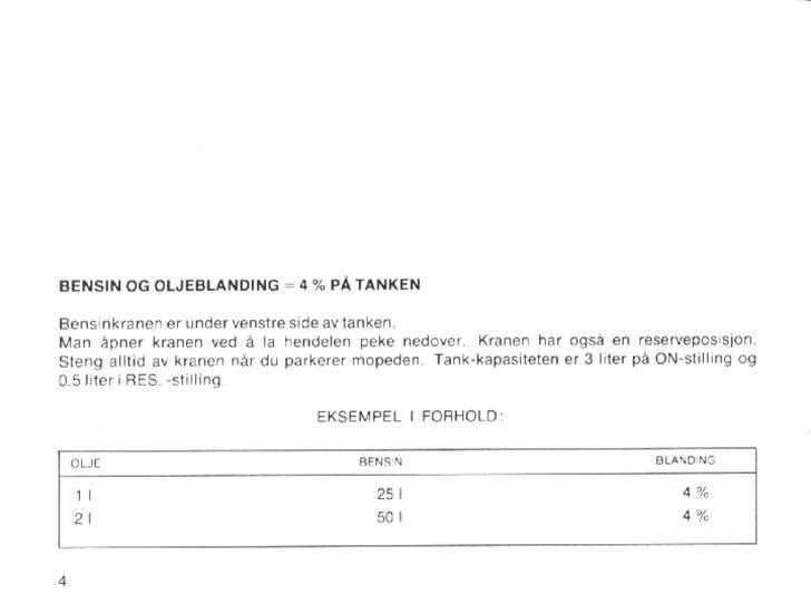 Owners Manual Honda Camino billede 5