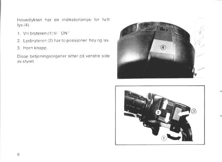 Owners Manual Honda Camino billede 7