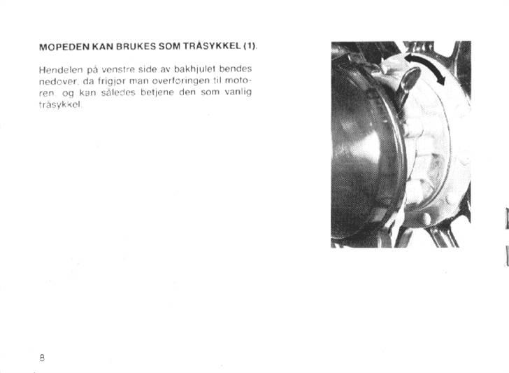 Owners Manual Honda Camino billede 9