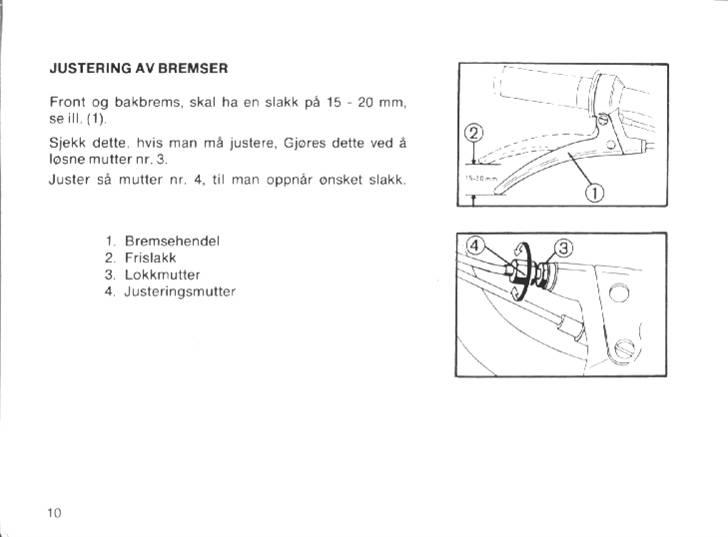 Owners Manual Honda Camino billede 11