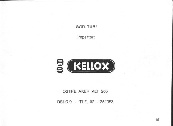 Owners Manual Honda Camino billede 15