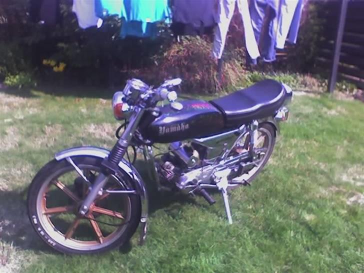 Yamaha FS1 DX Stjernefælge - Her er hun så, min yamaha fs1. Den ser jo flot ud:) Den har kostet en satans masse penge at lave op, 16-17000kr ca. Og den er stadig ikke helt færdig, meeen det kommer:) billede 1