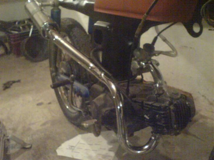 Honda CD 50 Fra start til slut - Rørret er fra 25 mm til 32 mm og til sidst 39 mm billede 58