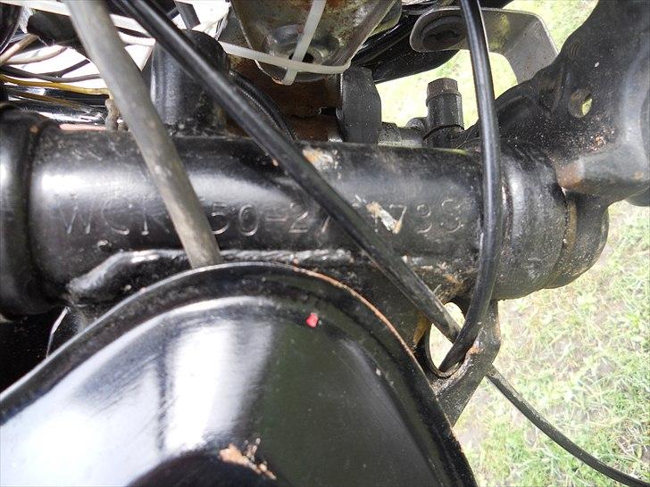 Suzuki k50 - Tydeligt stelnummer. billede 11