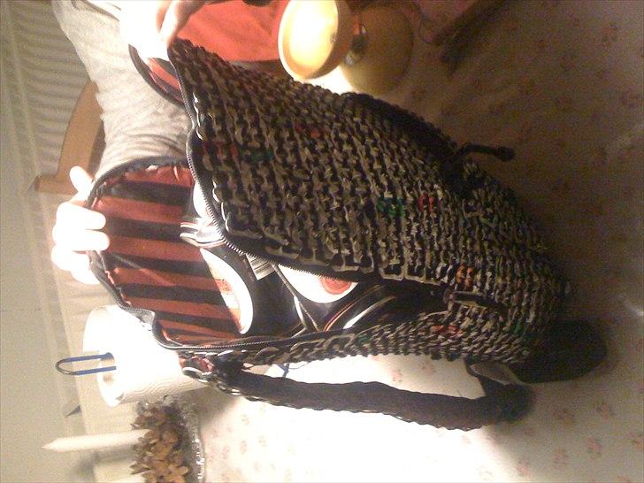 Hjemmelavet dåse-clips taske  billede 2