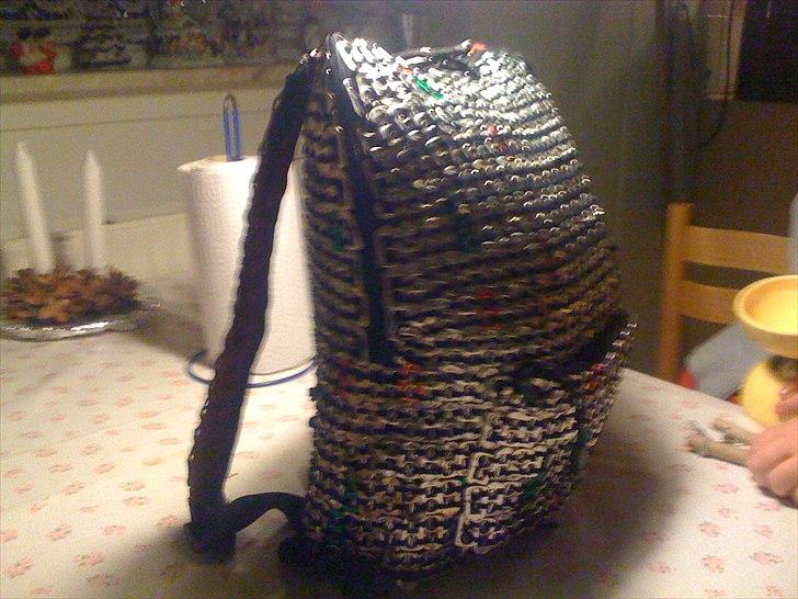 Hjemmelavet dåse-clips taske  billede 11