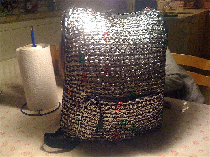 Hjemmelavet dåse-clips taske  billede 14