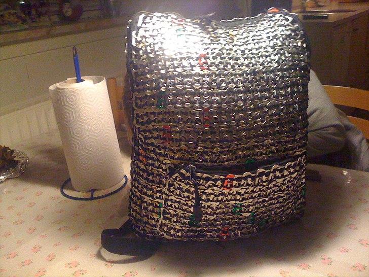 Hjemmelavet dåse-clips taske  billede 15