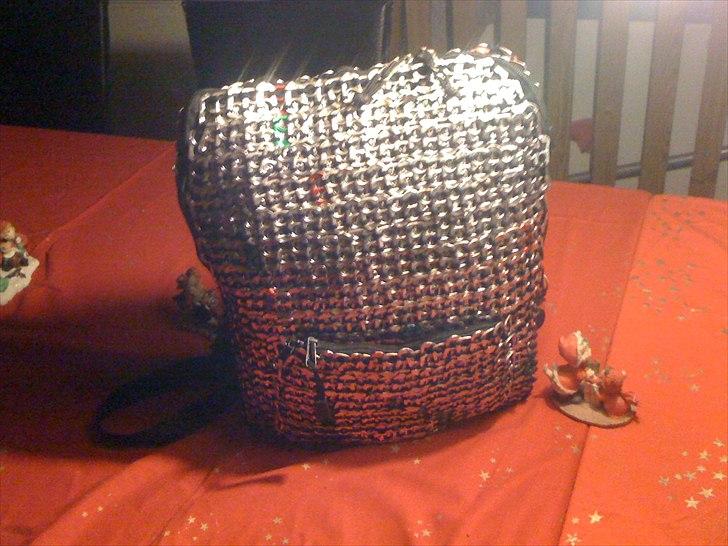 Hjemmelavet dåse-clips taske  billede 19