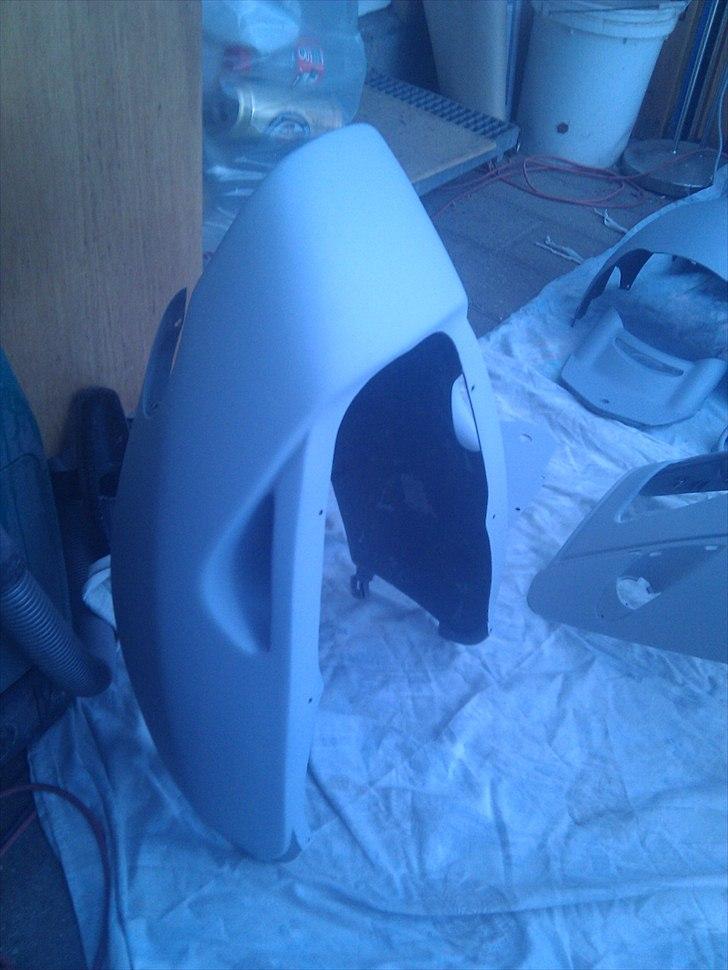 Aprilia Sonic Pearl Blue - Projekt Forår 2011 - Yderskjold - Skal males Pearl Blue billede 13