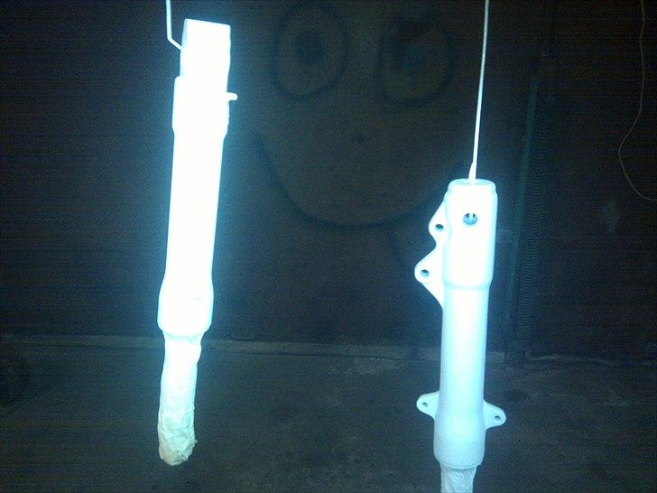 Aprilia Sonic Pearl Blue - Projekt Forår 2011 - Forgaffelben - Skal males Blank Sorte (Top glans) billede 17