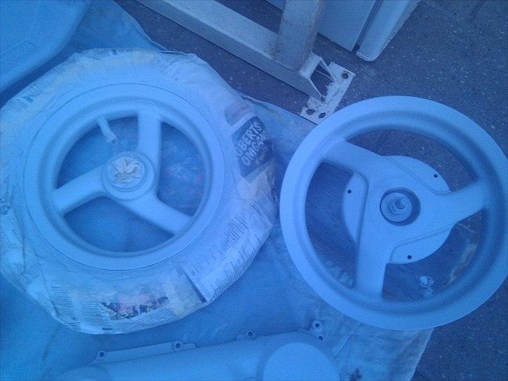 Aprilia Sonic Pearl Blue - Projekt Forår 2011 - Sonic fælge - Skal males Blank Sort billede 24