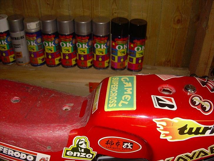 EL pocketbike  - Oppefra billede 5