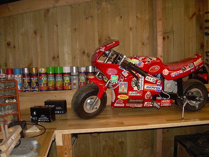 EL pocketbike  - Fra den anden side billede 17