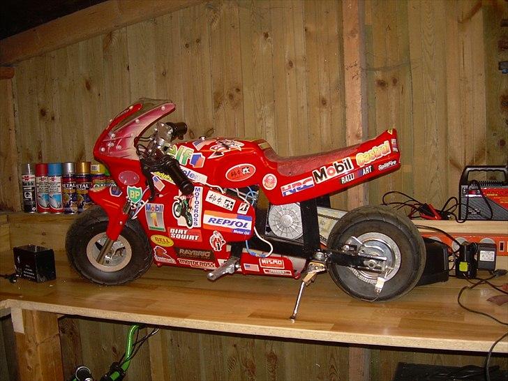 EL pocketbike  - Fra den anden side billede 18