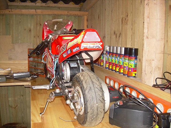 EL pocketbike  - Bagfra:) billede 23