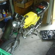 yamaha 4 gear dx renoveringsprojekt før og nu billeder