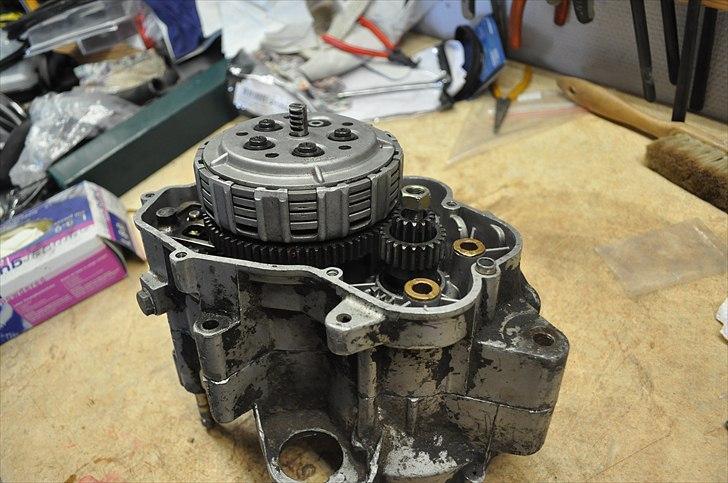 6 trins gearkasse [Derbi Senda] - Sådan ser koblingen ud. billede 3