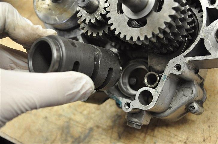 6 trins gearkasse [Derbi Senda] - Af med tromlen. billede 45