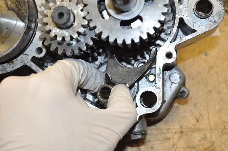 6 trins gearkasse [Derbi Senda] - Afmonter skiftearmen(e). billede 49