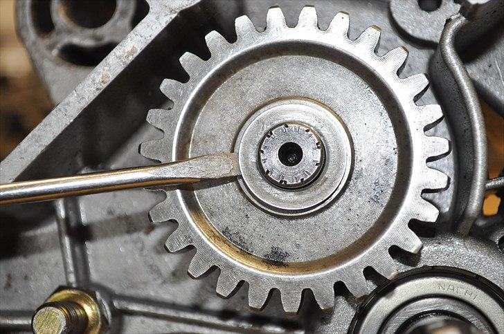 6 trins gearkasse [Derbi Senda] - Ser sidder en skive inde bag. billede 52