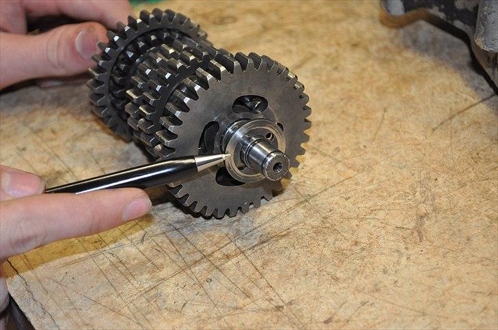 6 trins gearkasse [Derbi Senda] - Første skive. billede 60