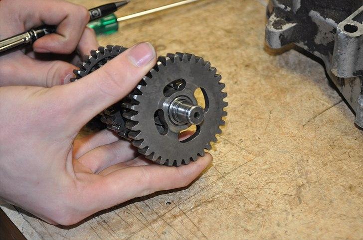 6 trins gearkasse [Derbi Senda] - Første gear. billede 61