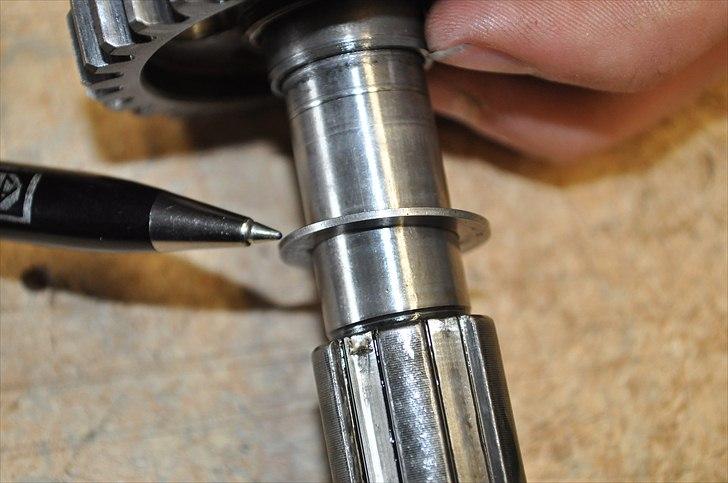 6 trins gearkasse [Derbi Senda] - Endnu en skive bag 2. gear. billede 76