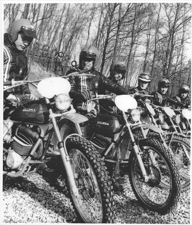 Gilera 50 Trial/Enduro/Touring & Competizione brochurer & test. billede 23
