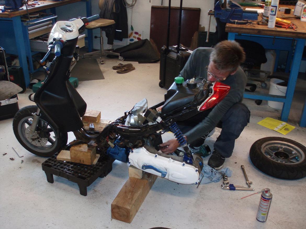 Yamaha Jog R istandsættelse/styling billede 5