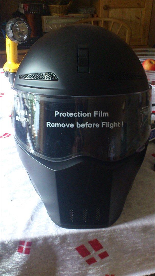 ny bandit hjelm  billede 3